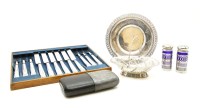 Lot 313 - Silver plated flatware