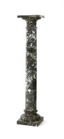 Lot 663 - A marble plinth