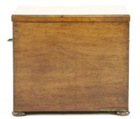 Lot 643 - A Marriotts patent mahogany thunderbox commode