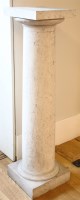 Lot 428A - A Derbyshire marble pedestal
