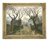 Lot 475A - Hugh E Ridge (1899-1976)
TREE-LINED GATED PATH