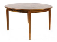 Lot 279 - A rosewood dining room suite