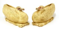 Lot 187 - A pair of Chinese ivory boxes and covers