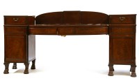 Lot 565 - A George III inlaid mahogany sideboard