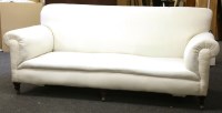 Lot 703 - A large late Victorian Howard type sofa