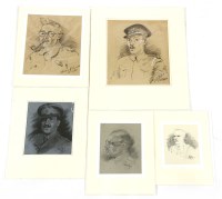 Lot 437 - Robert Lyon (exh.1935)
A folio of portraits of officers