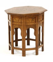Lot 684 - A 19th century style mahogany twin pedestal partner's desk