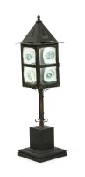 Lot 548 - A large Arts and Crafts table lamp