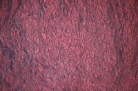 Lot 289 - A pair of red embroidered curtains