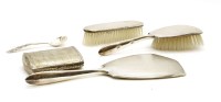 Lot 83 - A three piece dressing table set