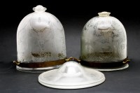 Lot 292 - A pair of Georgian style hall lantern shades