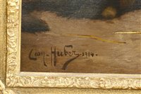 Lot 448 - Leon Charles Huber (French, 1858-1928)