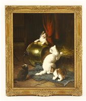 Lot 448 - Leon Charles Huber (French, 1858-1928)