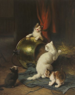 Lot 448 - Leon Charles Huber (French, 1858-1928)