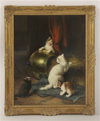 Lot 448 - Leon Charles Huber (French, 1858-1928)