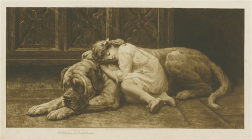 Lot 166 - Herbert Thomas Dicksee RE (1862-1942)