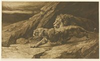 Lot 171 - Herbert Thomas Dicksee RE (1862-1942)