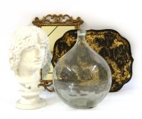 Lot 286 - A Victorian papier mache tray