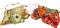 Lot 303 - Four boxes of vintage textiles
