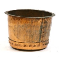 Lot 561 - A Victorian riveted copper copper