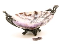 Lot 149 - A 19th century carved Blue John dish