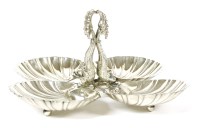 Lot 209 - A Spanish silver entree dish
