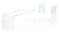 Lot 642 - A Lucite table