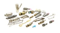 Lot 187 - A collection of Georgian and later whistles