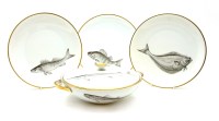 Lot 300 - A Heinrich & Co porcelain part dinner service