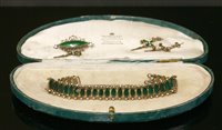 Lot 141 - A Norwegian silver and enamel brooch, c.1910