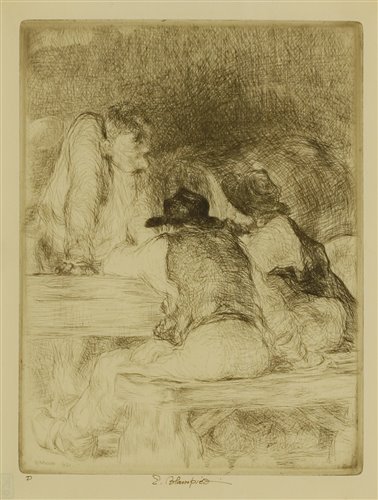 Lot 23 - Edmund Blampied (British, 1886-1966)