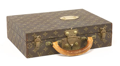 Lot 770 - A Louis Vuitton jewellery travel case