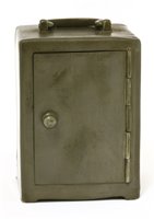 Lot 49 - A Liberty & Co pewter and enamel desk clock