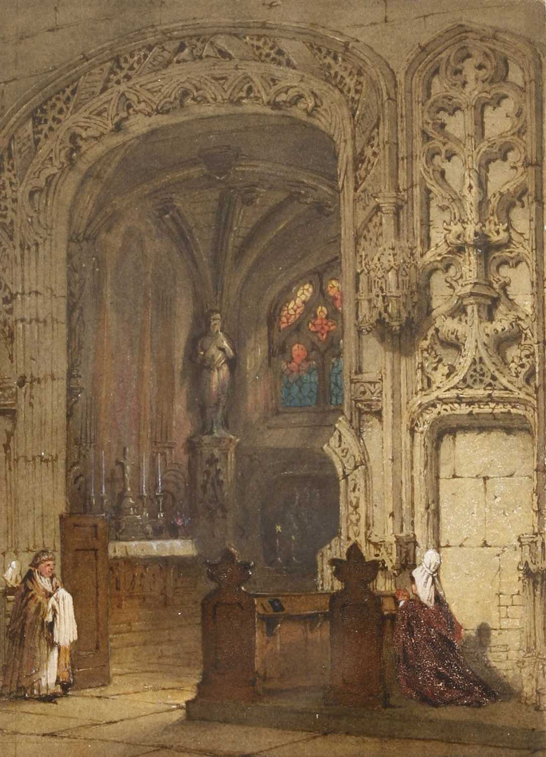 Lot 392 - Samuel Prout OWS (1783-1852)