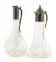 Lot 75 - Two claret jugs
