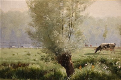 Lot 406 - Emile Claus (Belgian, 1849-1924)