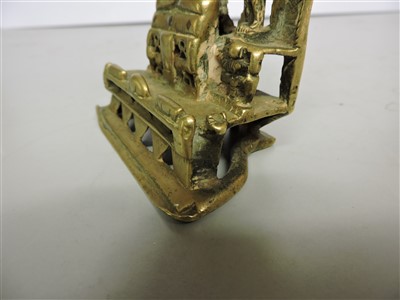 Lot 11 - An Indian copper-alloy Jainism tirthankara shrine