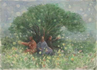 Lot 328 - Karolina Larusdottir RWS (Icelandic, 1944-2019)