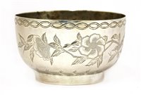 Lot 196 - A Chinese silver bowl