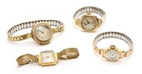Lot 77 - A MuDu 18ct gold watch