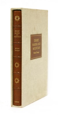 Lot 137 - Thesiger, Wilfred: Desert, Marsh and Mountain: The World of a Nomad