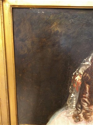 Lot 428 - Richard Rothwell RHA (Irish, 1800-1868)