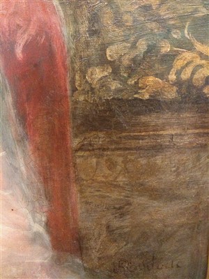 Lot 428 - Richard Rothwell RHA (Irish, 1800-1868)