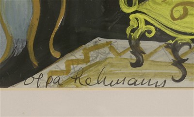 Lot 240 - Olga Lehmann (German, 1912-2001)