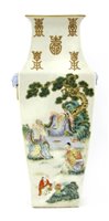 Lot 22 - A Chinese famille rose vase