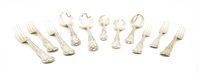 Lot 112 - Twelve Victorian silver dinner forks