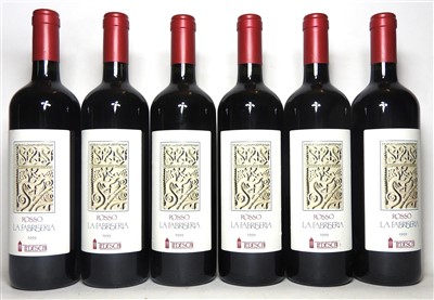 Lot 175 - Rosso La Fabriseria, Amarone della Valpolicella Classico,Tedeschi, 1999, six bottles