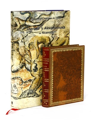 Lot 240 - Theriaka & Alexipharmaka (Byzantine treatise on Toxicology written in Greek 11BC by Nicader)
