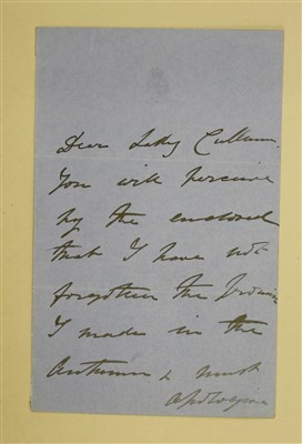 Lot 258 - Sir Thomas & Lady Cullum: Large AUTOGRAPH ALBUM