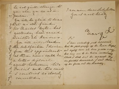 Lot 258 - Sir Thomas & Lady Cullum: Large AUTOGRAPH ALBUM